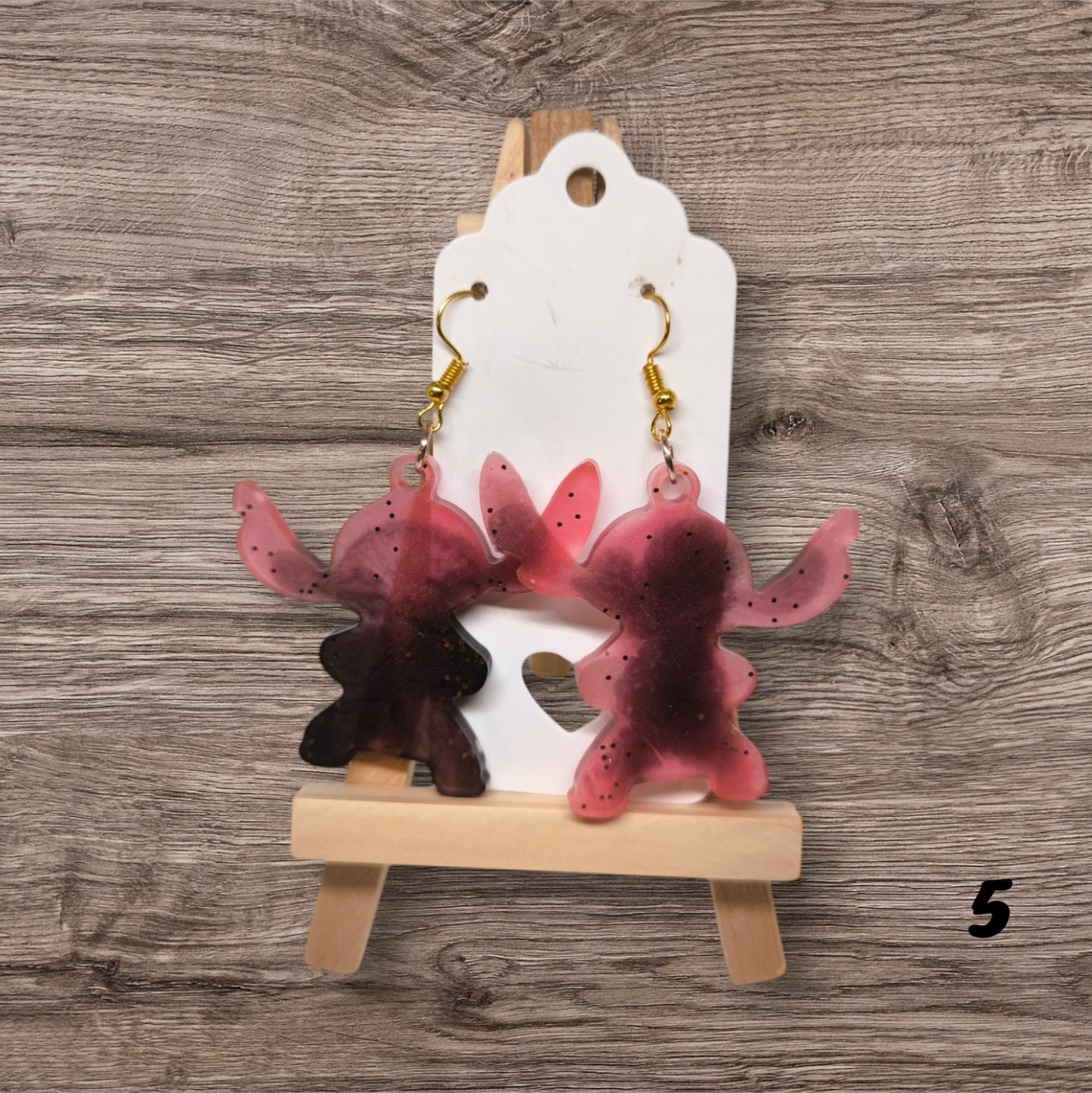 Boucles d'oreilles Stitch